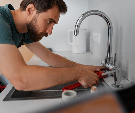 Behind Water Leaks